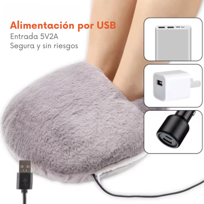 Calentador de Pies de Terciopelo Suave