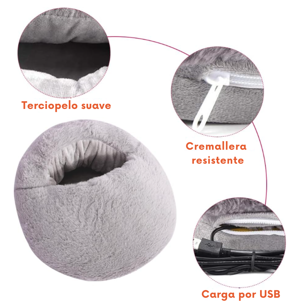 Calentador de Pies de Terciopelo Suave